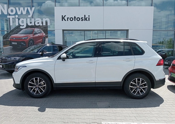 Volkswagen Tiguan cena 104900 przebieg: 82770, rok produkcji 2020 z Buk małe 529